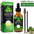 thumbnail image 1 of Aliver Jamaican Black Castor Oil for Hair Care - Dry Scalp Hydration - Antioxidant Essential Oil, 1 of 10