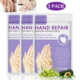 thumbnail image 1 of Aliver Lavender Exfoliating Hand Spa Mask - 3 Pack, Collagen Infused Hand Peel Glove Mask,Dead Skin Dry Hands Treatment Care, 1 of 8