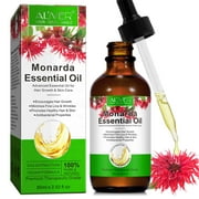 Aliver Monarda Essential Oil,100% Pure & Natural,Co2 Extraction, For Hair Care & Skin Care,2.02fl.0z