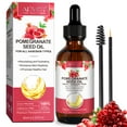 thumbnail image 1 of Aliver Pomegranate Seed Oil, Pure Unrefined Cold Pressed Antioxidant Moisturizer for Hair Skin and Nails 2 oz, 1 of 10