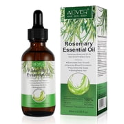 Aliver Rosmarinus Oil, Natural, Therapeutic Grade Rosmarinus Oil for Hair, Scalp, Face & Skin, and Aromatherapy 2.02 fl.oz, Daily Use