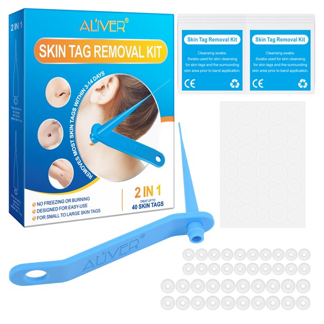 Aliver Universal Tag Removing Tool Kit 2in1 Skin Care Tool for Fast