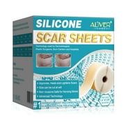 Aliver scar treatment silicone tape,Soften &Flatten Scars,Suitable for all kinds of scars 1.6"120"