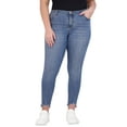 thumbnail image 1 of Alivia Ford Plus Size Jeans for Women – High Waisted Skinny Jeans for Women – 29” (16, Venice Wash), 1 of 7