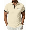 thumbnail image 1 of Alivor Men's Polo Shirt Lightweight Quick-Dry Short Sleeves Shirt, M-XXL, 1 of 5
