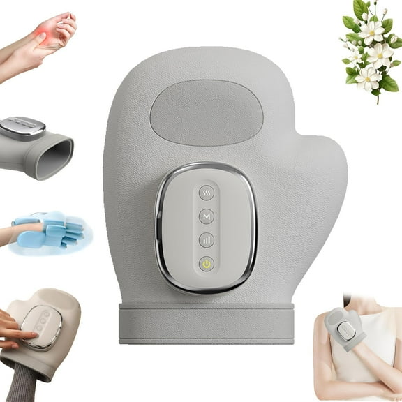 Alivura Therapeutic Glove, inger Massager for Arthritis and Carpal Tunnel, Hand Massager with Heat and Compression, 3 Modes 4 Temp Settings 5 Intensity Levels, Restore Mobility and Comfort