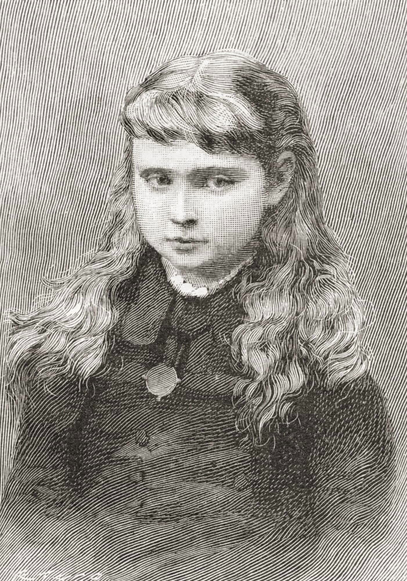 Alix Of Hesse And By Rhine Later Alexandra Feodorovna 1872 Canvas Art - Ken Welsh Design Pics (11 x 16)