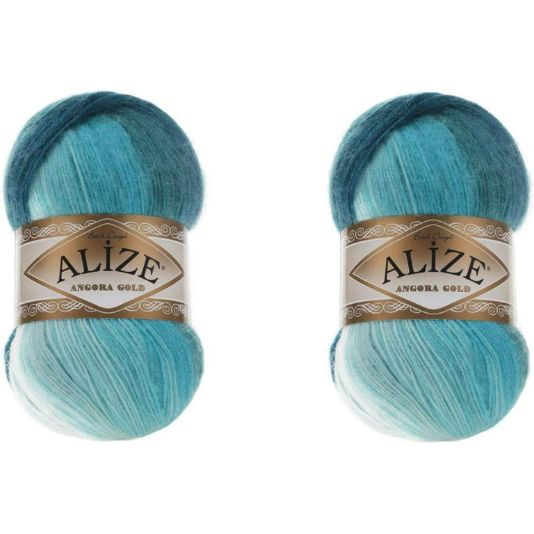Alize Cotton Gold Batik Yarn, 55% Cotton 45 Acrylic, 100 Grams, 330meters,  Multicolor Yarn, Yarn Amigurumi, Yarn Animal, Yarn Art 