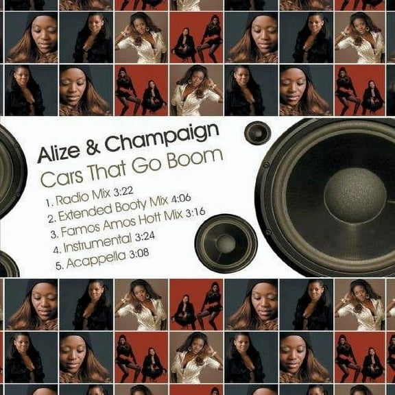 Alize & Champaign - Cars That Go Boom - Rap / Hip-Hop - CD