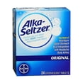 thumbnail image 1 of Alka-Seltzer Effervescent Tablets Original - 24 ea., Pack of 4, 1 of 2