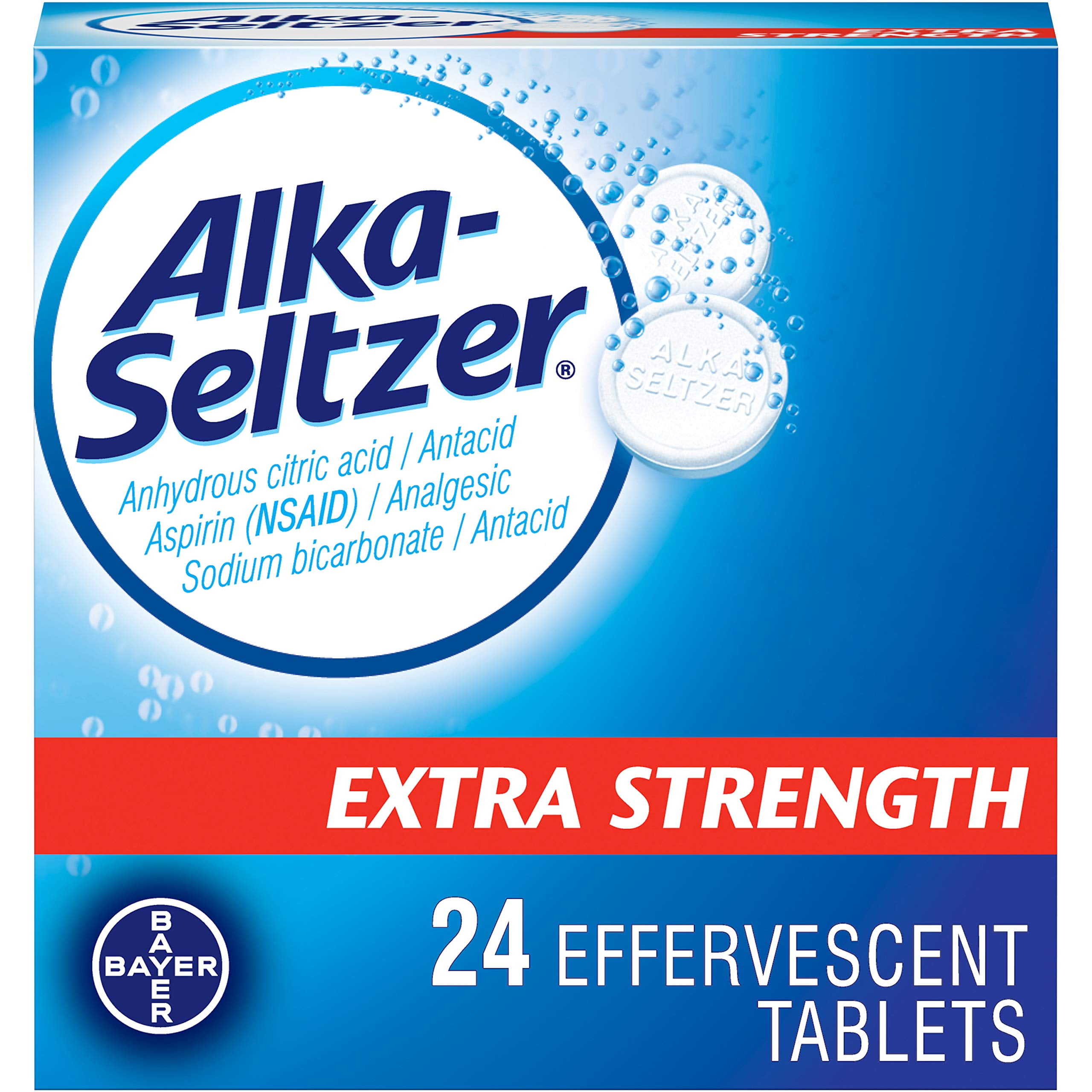AlkaSeltzer Extra Strength Antacid Tablets for Heartburn & Acid Reflux