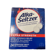Alka-Seltzer Extra Strength Effervescent Tablets 24 Ct