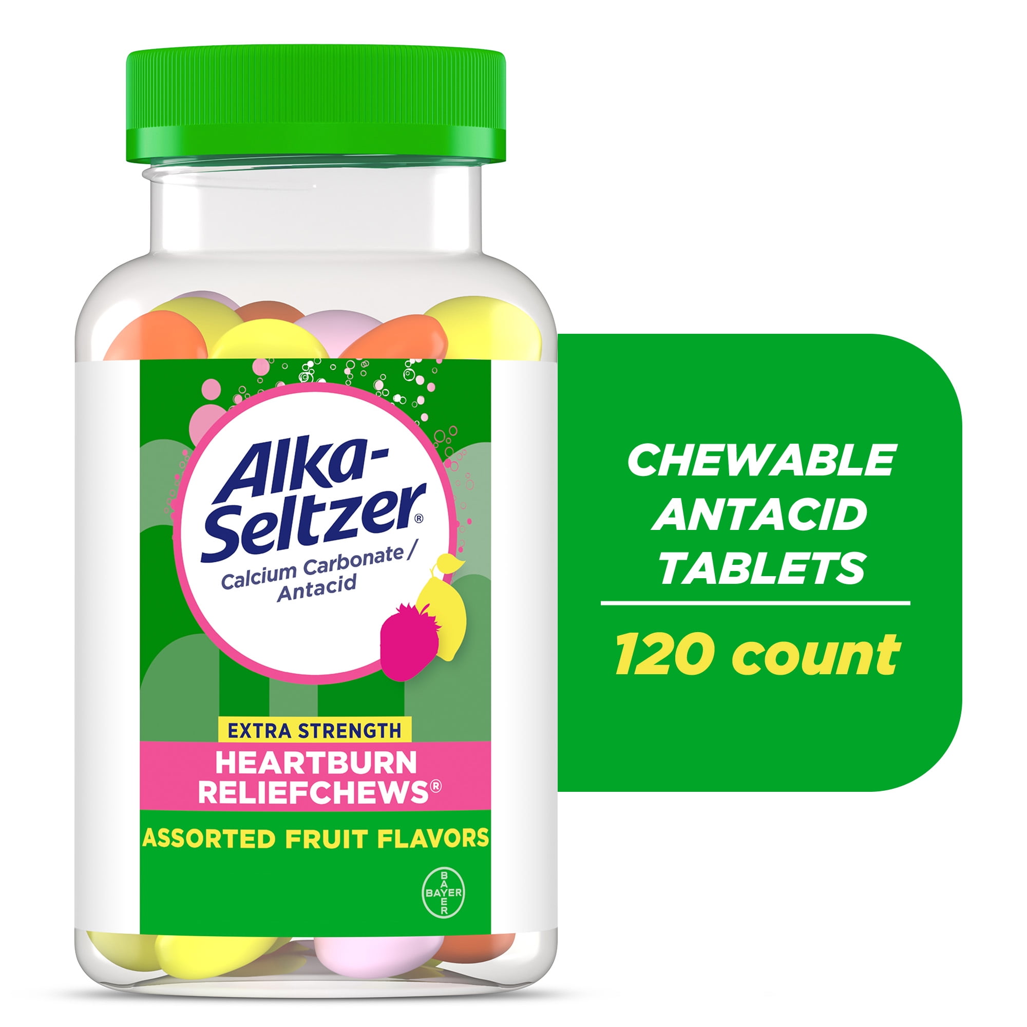 Alka-Seltzer Extra Strength Heartburn Relief Chews Antacid Tablets