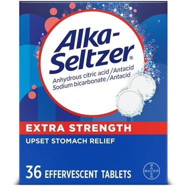 Alka-Seltzer Heartburn Relief Extra Strength Effervescent Tablets, 36 Count