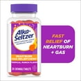 thumbnail interactive-video image 1 of Alka-Seltzer Heartburn + Gas ReliefChews, Antacid Chews for Acid Indigestion Relief, 28 Ct, 1 of 10