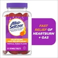 thumbnail image 1 of Alka-Seltzer Heartburn + Gas ReliefChews, Antacid Chews for Acid Indigestion Relief, 60 Count, 1 of 9