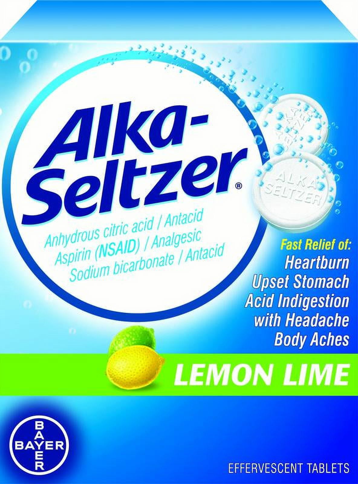Alka SeltzerLemon Lime Tablets Fast Relief 36 Count Walmart com Alka SeltzerLemon Lime Tablets Fast Relief 36 Count Walmart com