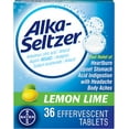 thumbnail image 1 of Alka-Seltzer Lemon Lime 36 Effervescent Tablets (Pack of 3), 1 of 5