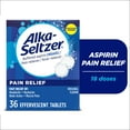 thumbnail interactive-video image 1 of Alka-Seltzer Pain Relief, Aspirin Effervescent Tablets for Fast Pain Relief, Package May Vary 36 Ct, 1 of 10