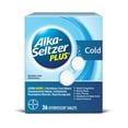 thumbnail image 1 of Alka-Seltzer Plus Cold Formula Sparkling Original Effervescent Tablets, 36 Ct, 1 of 17