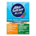 thumbnail image 1 of Alka-Seltzer Plus Maximum Strength Cough, Mucus & Congestion Medicine, Day+Night, Powermax Liquid Gels, 24 Count, 1 of 7