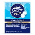 thumbnail image 1 of Alka-Seltzer Plus Powerfast Fizz Severe Cold Medicine, Original Effervescent Tablets, 24 Count, 1 of 8