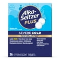 thumbnail image 1 of Alka-Seltzer Plus Powerfast Fizz Severe Cold Medicine, Original Effervescent Tablets, 36 Count, 1 of 10