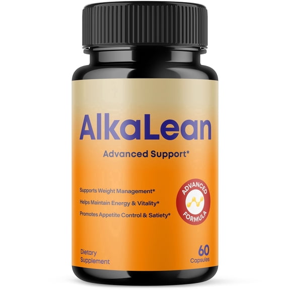 Alkalean Advanced Formula Pills Supporting Energy and Healthy Lifestyle Alka Lean 60 Capsules