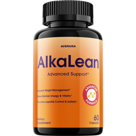 Alkalean Capsules  Alkalean Pills Advanced Formula Natural Blend, Extra Strength, 1 Pack, 60 Capsules