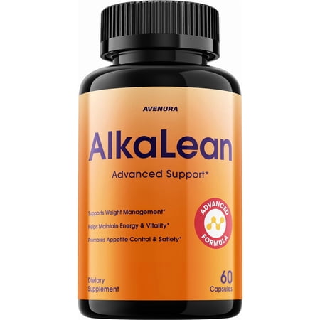 Alkalean Capsules – Alkalean Pills Advanced Formula Natural Blend, Extra Strength, 1 Pack, 60 Capsules