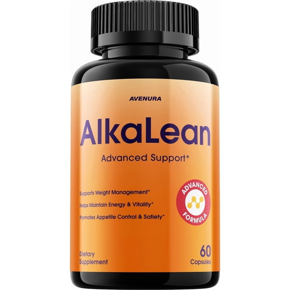 Alkalean Capsules – Alkalean Pills Advanced Formula Natural Blend, Extra Strength, 1 Pack, 60 Capsules