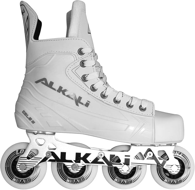 Alkali Cele III Senior Adult Junior Kids Inline Roller Hockey Skates (Skate Size 6 (Shoe Size 7-7.5))