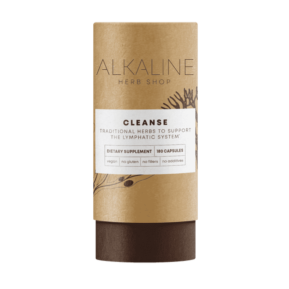 Alkaline Herb Shop: Cleanse Supplement (Happy Lymph) 180 Capsules