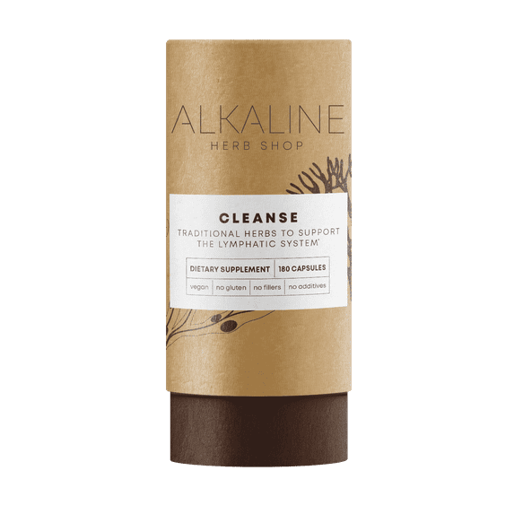 Alkaline Herb Shop: Cleanse Supplement (Happy Lymph) 180 Capsules