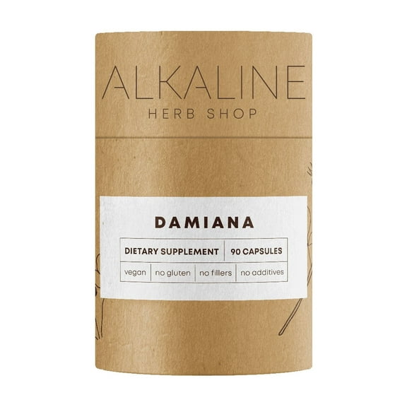 Alkaline Herb Shop: Damiana Supplement 90 Capsules