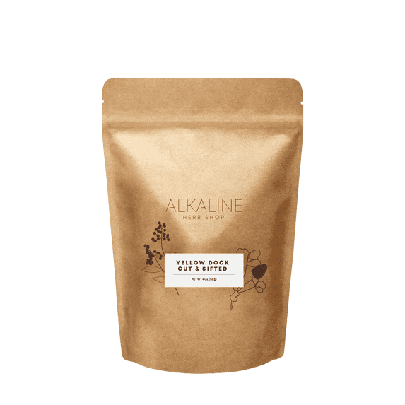 Alkaline Herb Shop: Yellow Dock Cut and Sifted