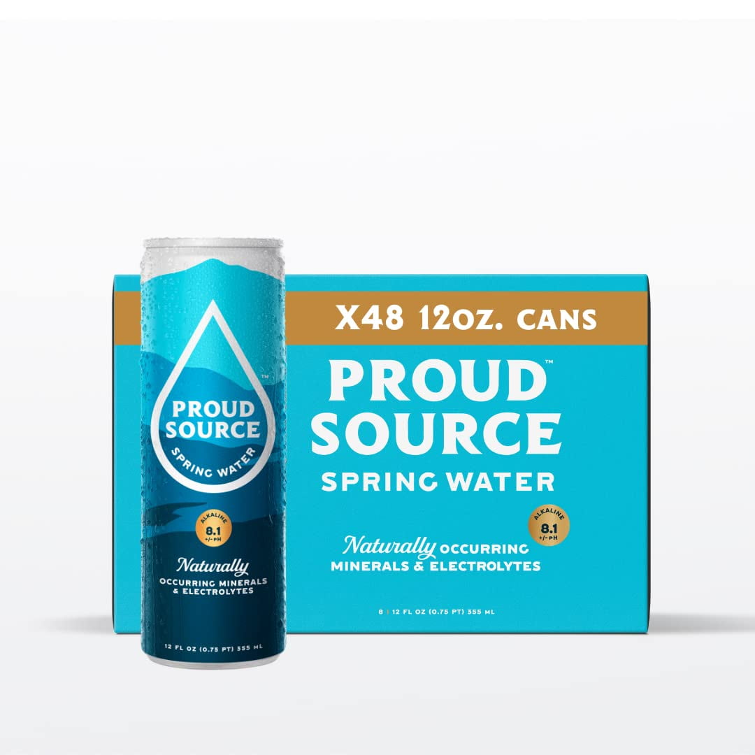 Alkaline Spring Water, Natural Minerals + Electrolytes, Infinitely