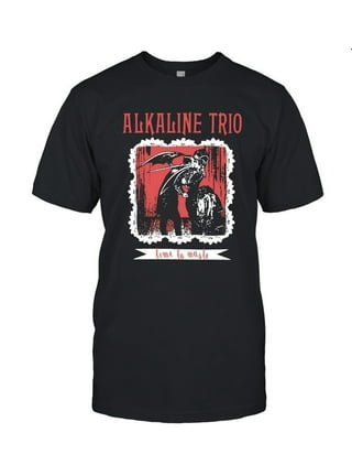 00's ALKALINE TRIO バンドTシャツ　ブラック Amazon.com: Alkaline Trio Band T Shirt Riot Fest Lips Adult
