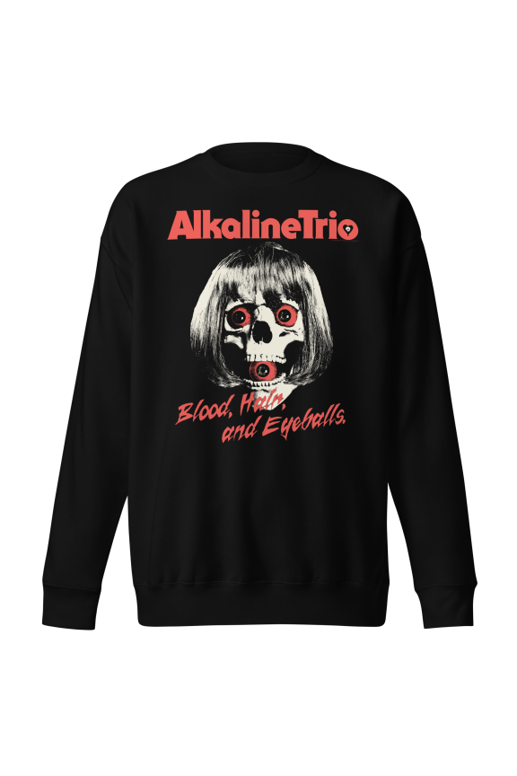 Alkaline Trio Wig Skull Sweatshirt