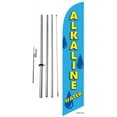 thumbnail image 1 of Alkaline Water Advertising Feather Banner Swooper Flag Kit w/Spike, 1 of 2