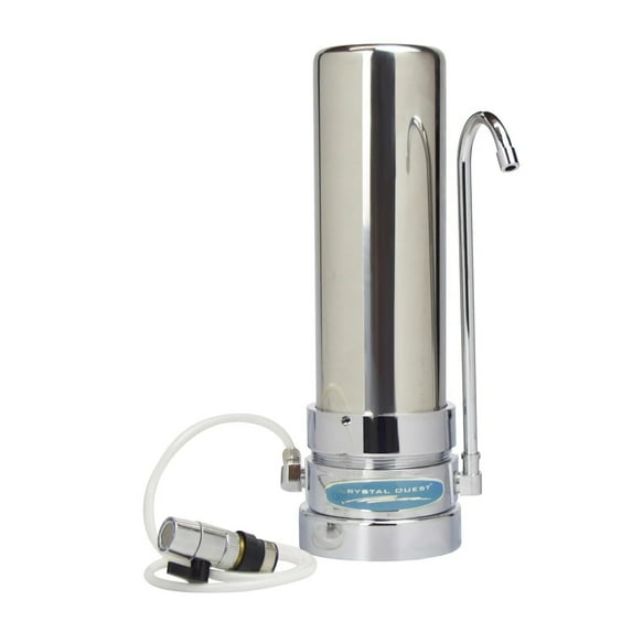 Alkaline Water Filter System | SMART Countertop Single Cartridge Stainless Steel
