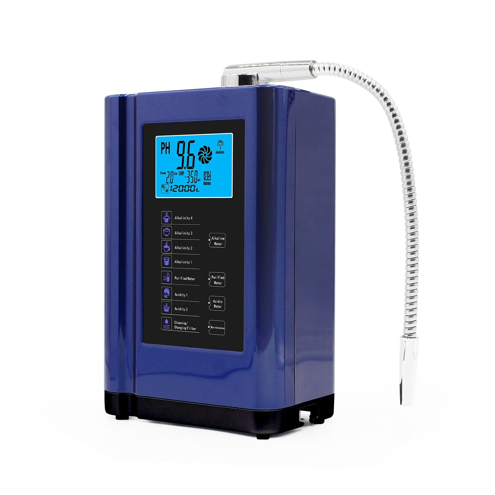 Alkaline Water Ionizer Hydrogen Generator Machine Purifier,Produces PH