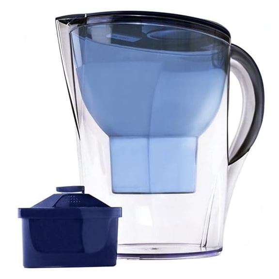 Alkaline Water Pitcher - 3.5 Liters, Free Filter Included, 7 Stage Filteration System to Purify and Increase PH Levels