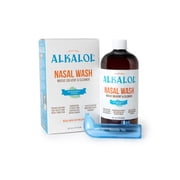 Alkalol Nasal Wash Kit - A Soothing Nasal Wash, Mucus Solvent and Cleaner, 16 fl oz
