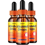 Alkamelt Drops   Alka Melt Natural Blend Advanced Formula for Active Lifestyle, 3 Pack, 3 Month Supply