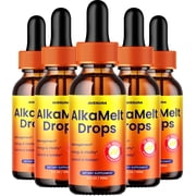 Alkamelt Drops   Alka Melt Natural Blend Advanced Formula for Active Lifestyle, 5 Pack, 5 Month Supply