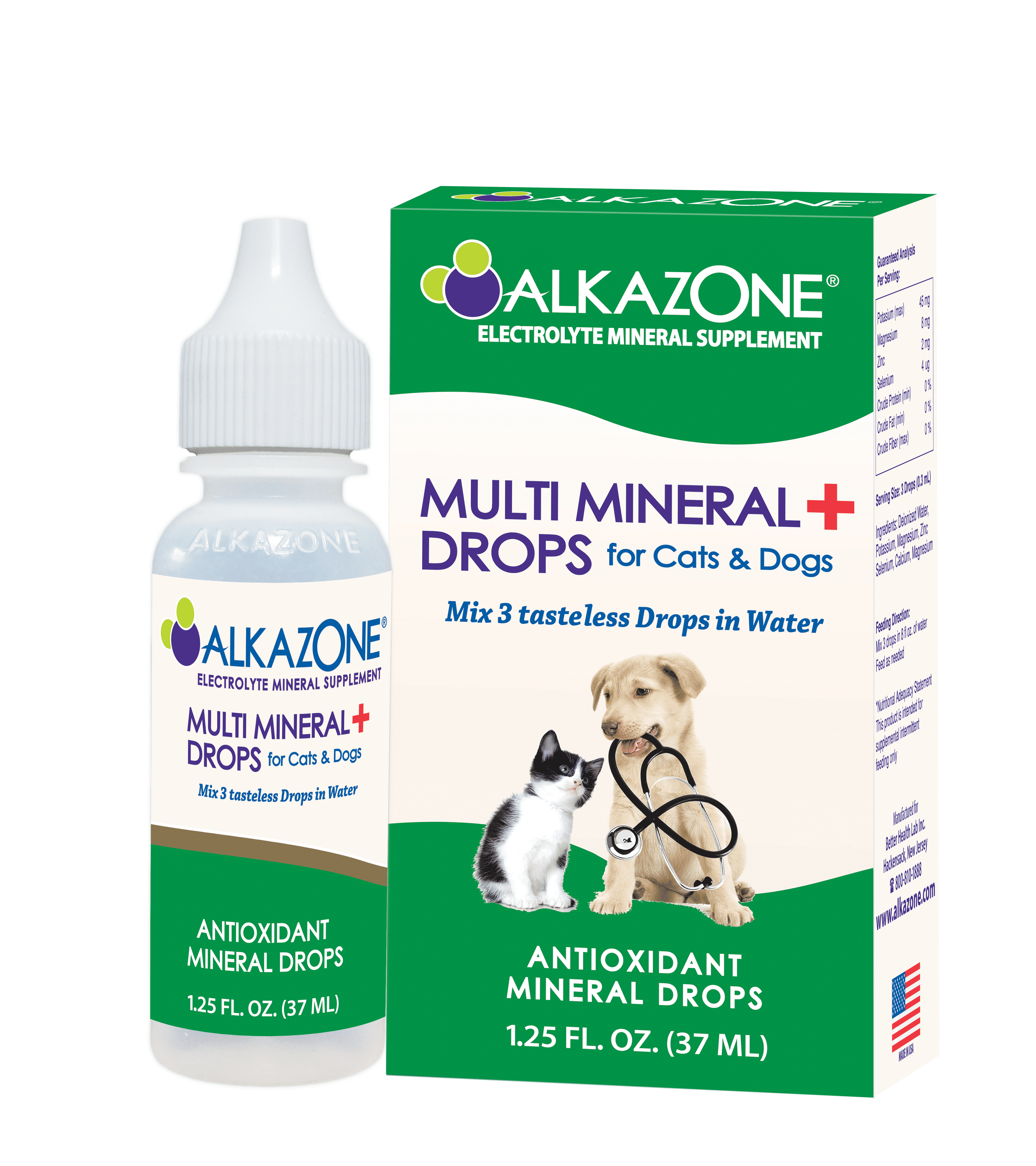 Alkazone Multi Mineral Drops for PET