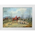 thumbnail image 1 of Alken, Samuel Henry 32x23 White Modern Wood Framed Museum Art Print Titled - Tally Ho!, 1 of 4