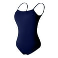thumbnail image 1 of Alkepwun Ballet Leotard Women Backless Low-Neckline Adjustable Spaghetti Straps Dance Bodysuit Comfortable Stretchy Breathable with Padding Rompers for Gymnastics Yoga, 1 of 7