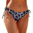 thumbnail image 1 of Alkepwun Bikini Bottoms for Women Sexy Tie Side Floral Printed Swimwuit Bottom Low Rise Bathing Suits Bottoms, 1 of 6